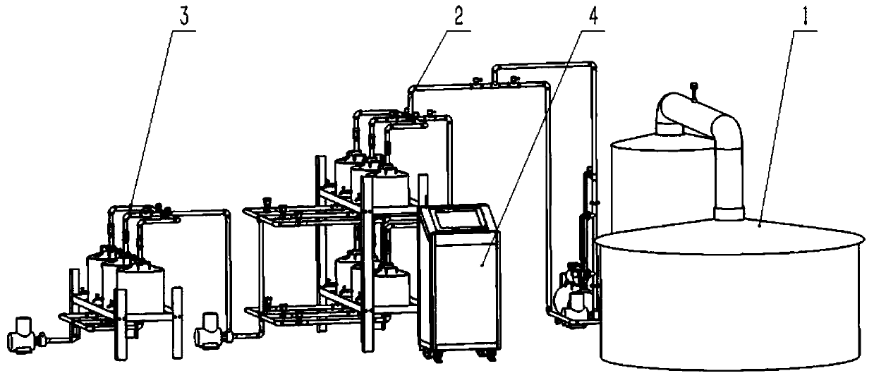 Alcohol content on-line detection wine picking and blending system