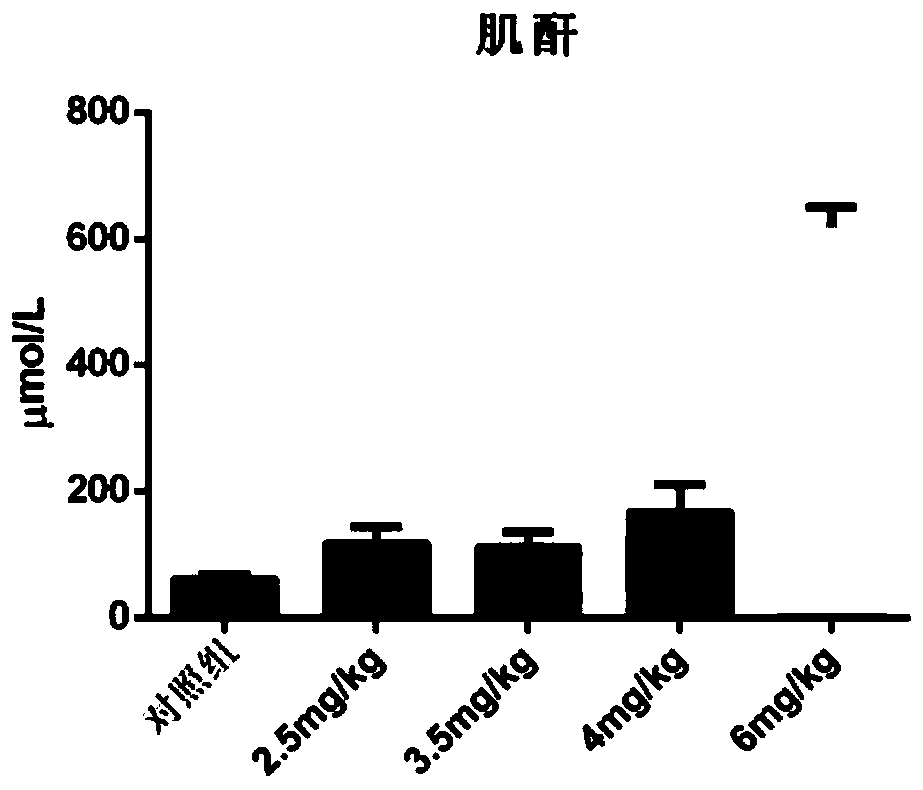 Method for constructing acute kidney injury (AKI) model of miniature pigs