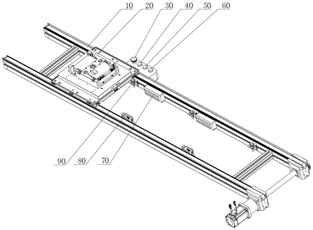 An automatic loading and unloading production line and its control method