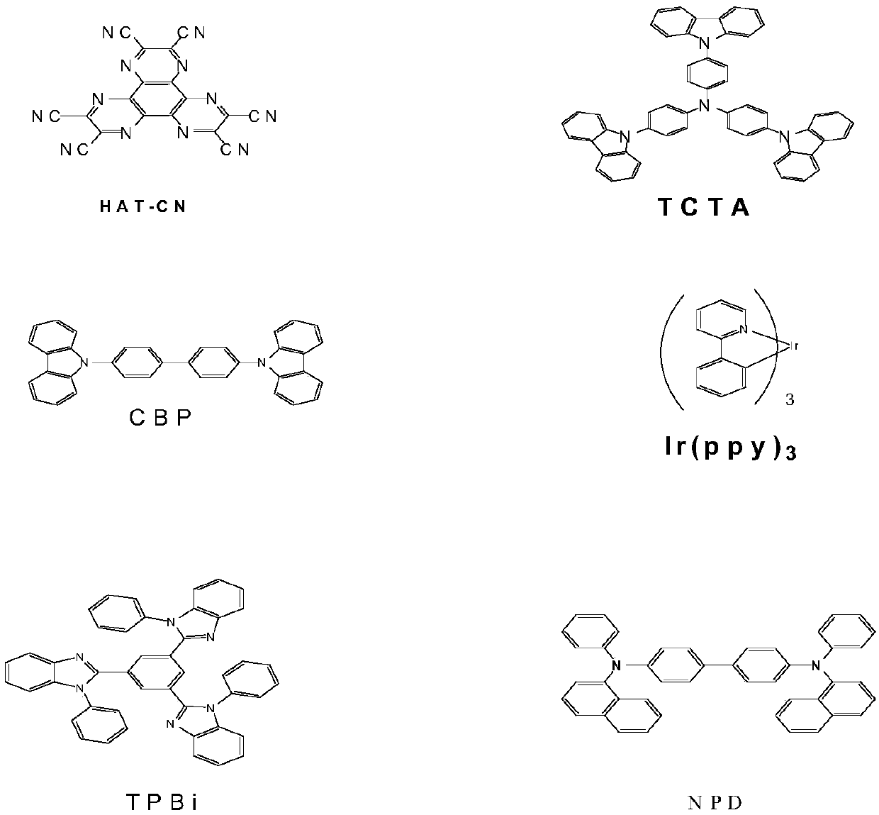 Organic metal iridium complex and application thereof