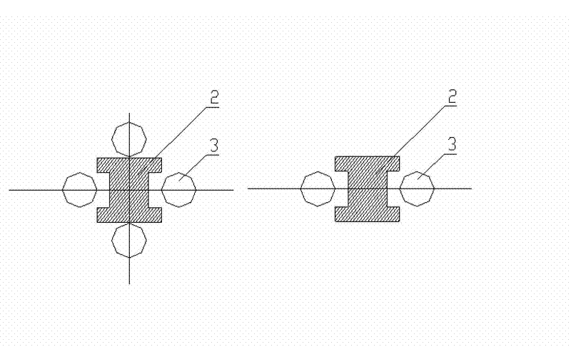 Pipe placing device for ground source heat pump buried pipe