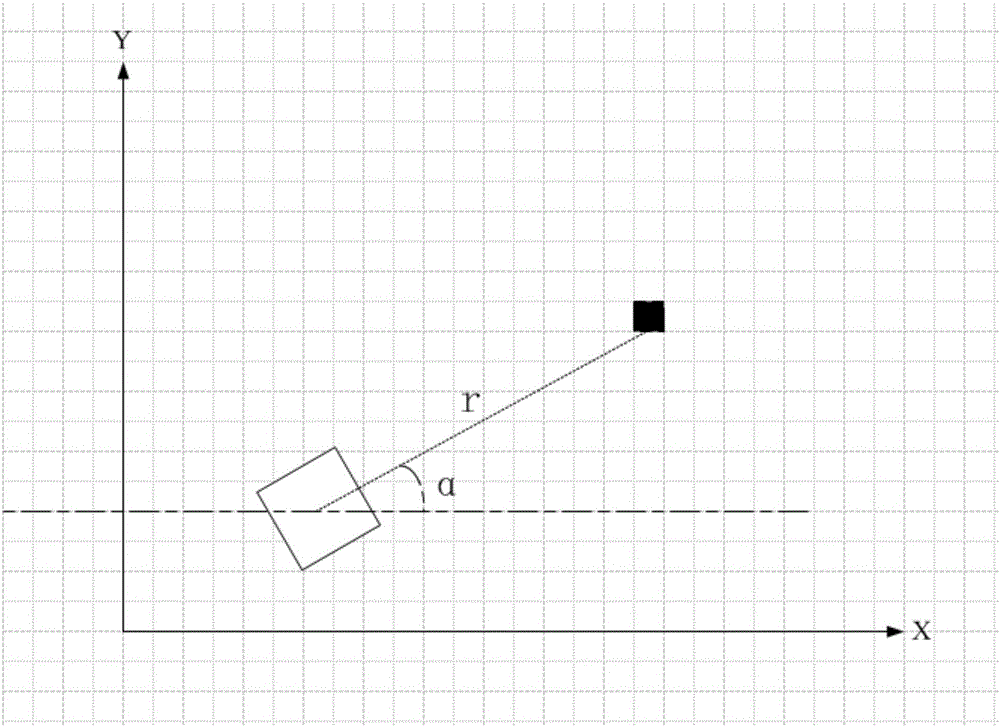 Map construction system based on intelligent robot and map navigation method based on intelligent robot