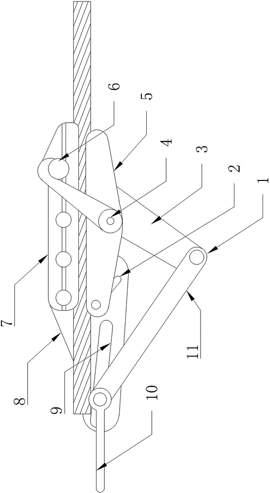 Wire clamping device specially for carbon-fiber composite core wire