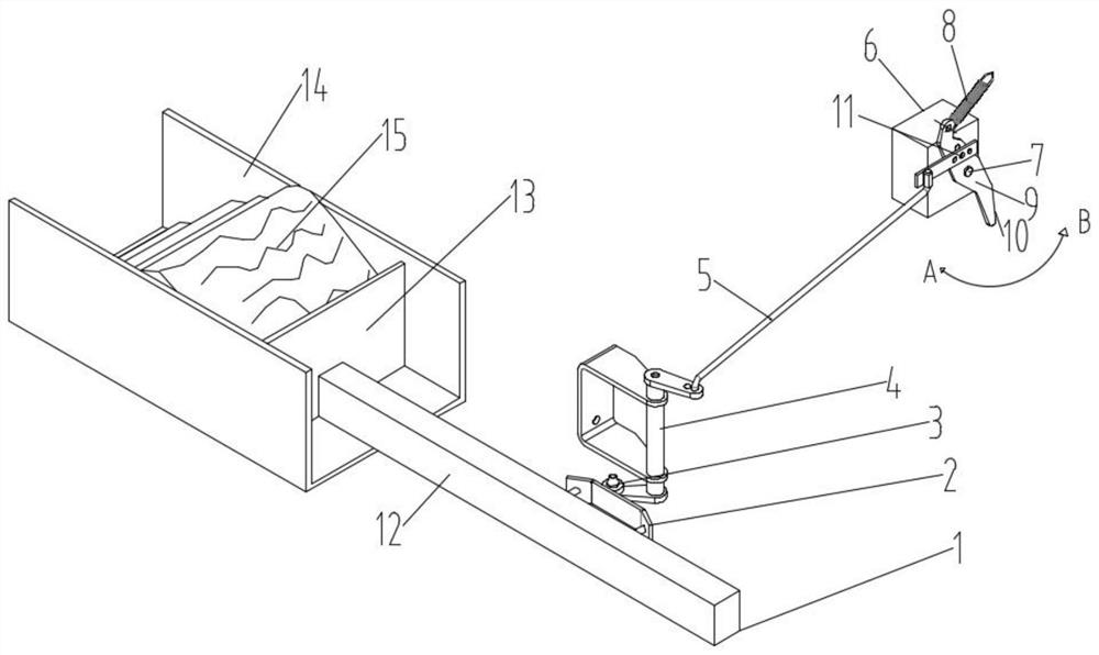 Fast forward device with hydraulic fertilizer pushing mechanism