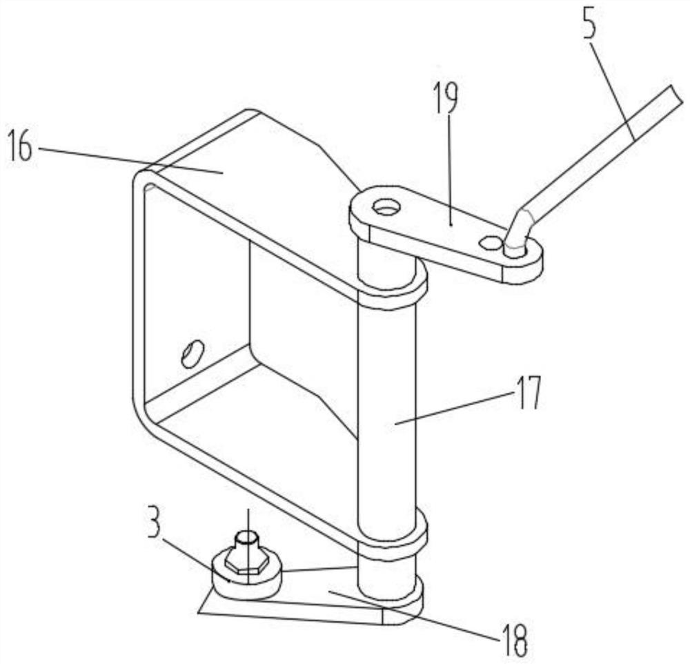 Fast forward device with hydraulic fertilizer pushing mechanism