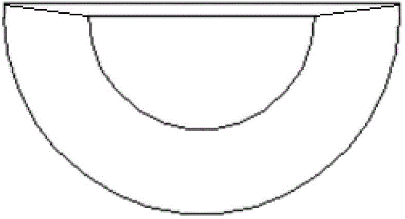 Oil-immersed transformer cooling fin