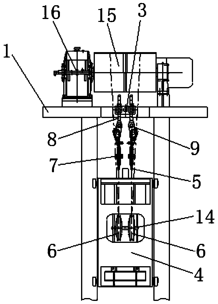 Double-pulley lifting device with balancer and oxygen lance device with balancer