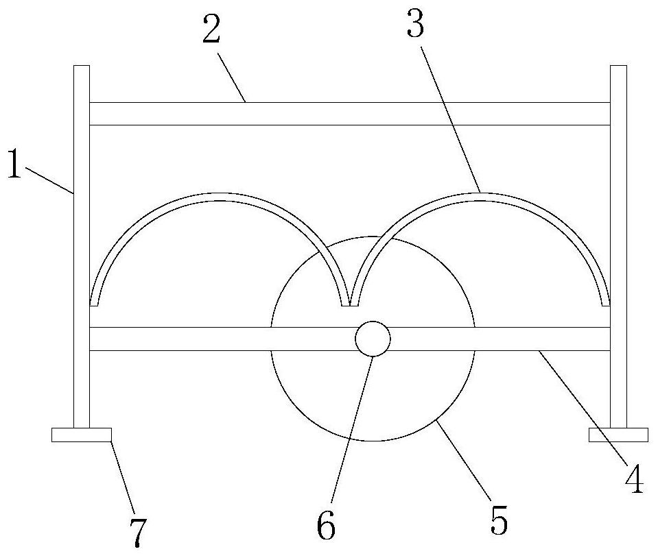 An inflatable ball safety training device for rehabilitation medicine