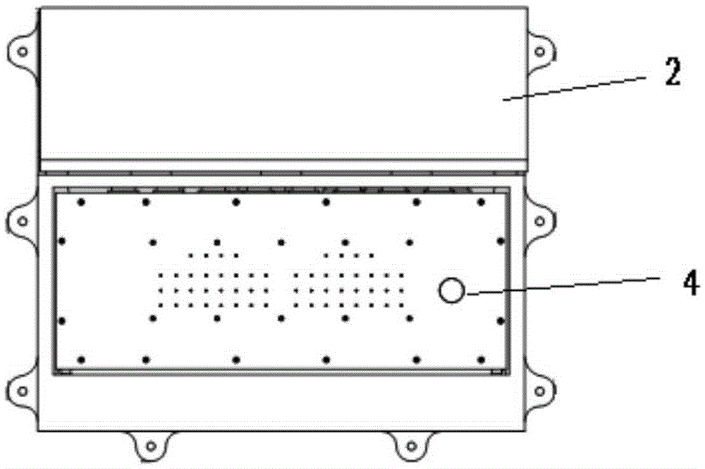 Shipborne access layer switch equipment and shipborne access layer switch equipment assembling and reinforcing method