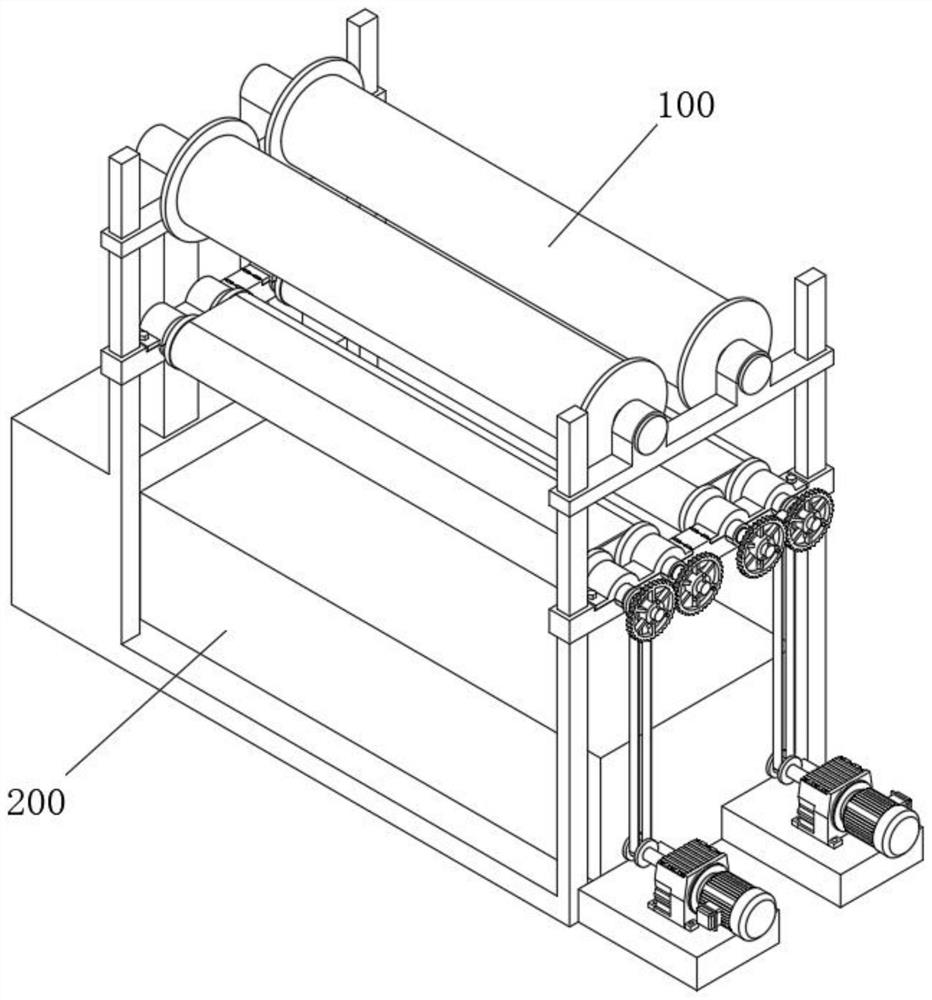 Warp knitting machine for textile based on fluff absorption mechanism