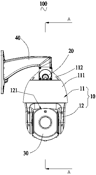 Box camera and dome camera integrated dynamic face snapshotting special-purpose video camera and dynamic face snapshotting method