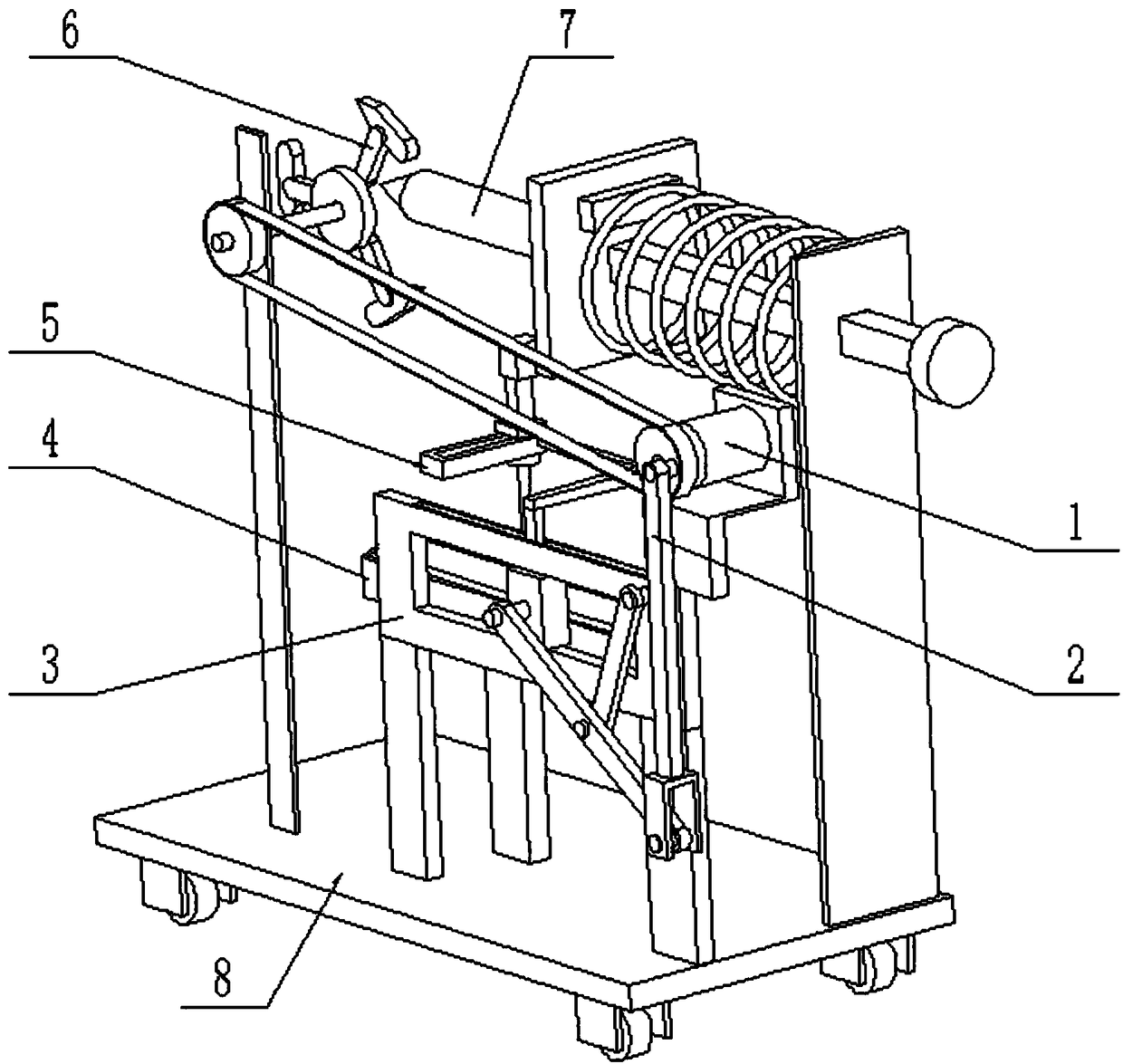 Efficient crusher for coal mining