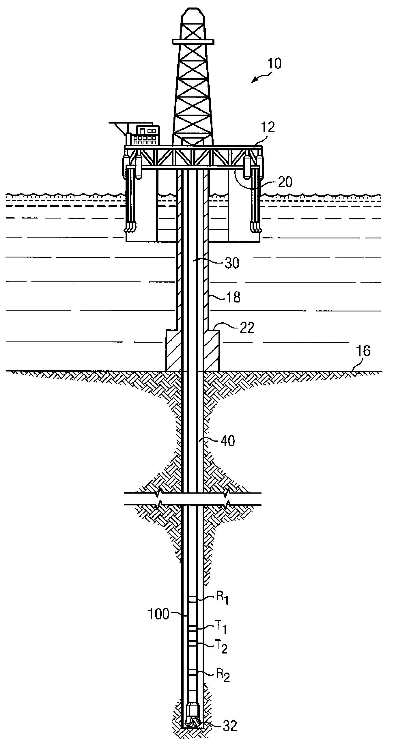 Apparatus and Method for Downhole Electromagnetic Measurement While Drilling