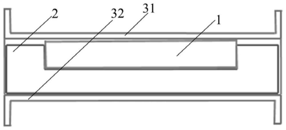 Welding structure and method for ultra-pure copper target