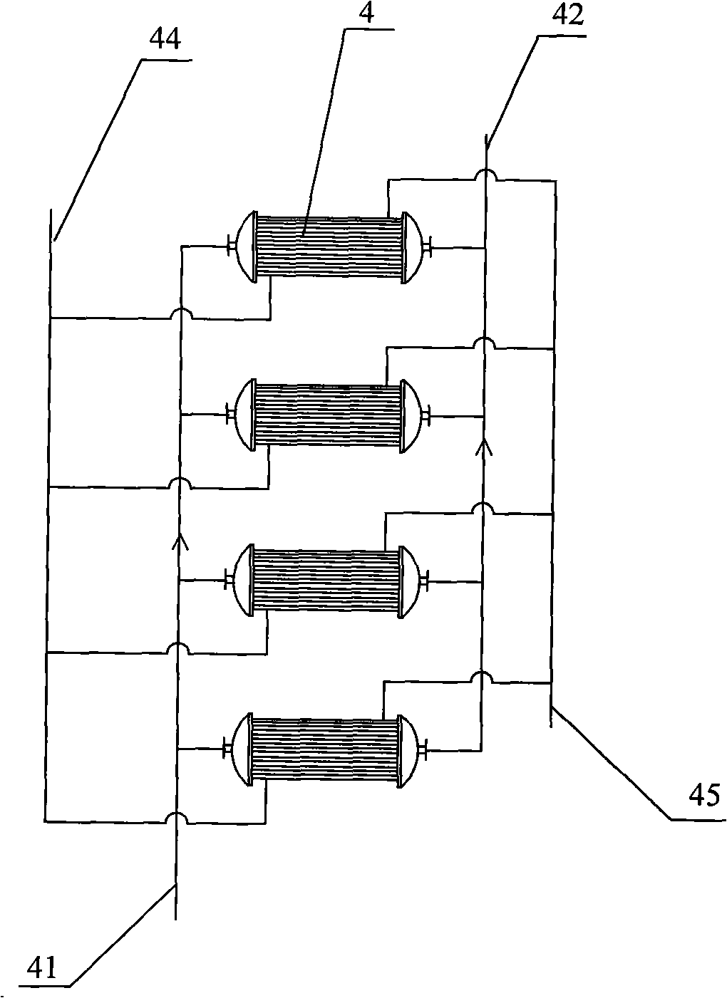 Concentration method for sugar liquid in cellulose alcoholic fermentation