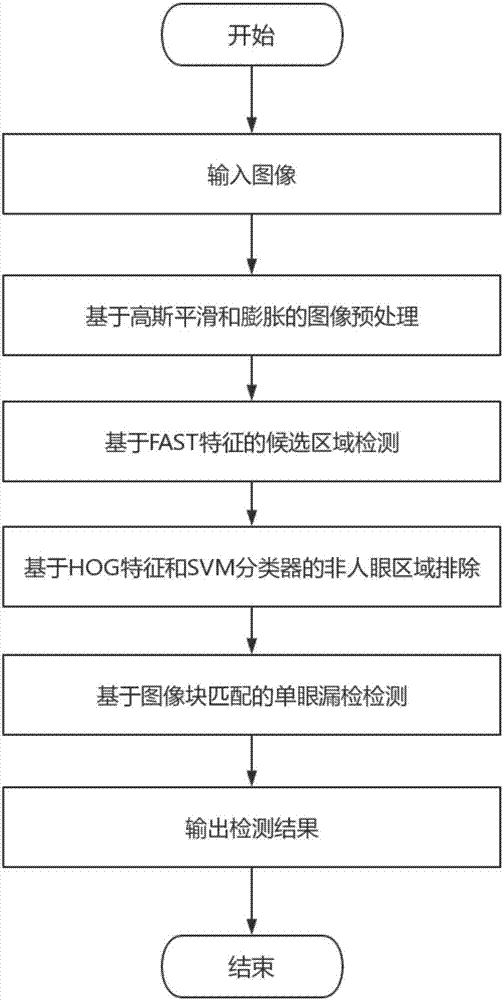 HOG feature and FAST algorithm-based eyes positioning method