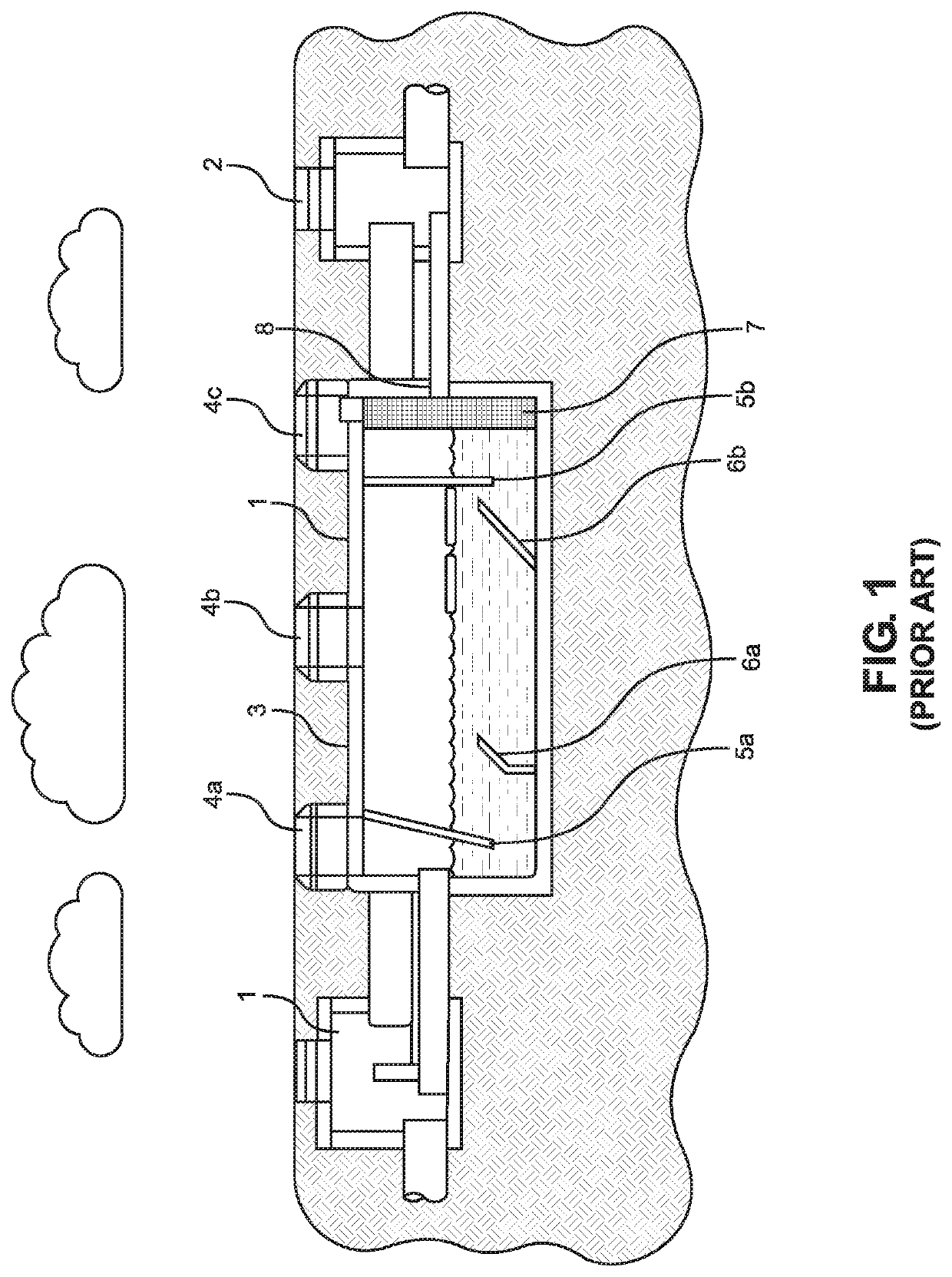 In-ground stormwater collection and pretreatment filtration systems