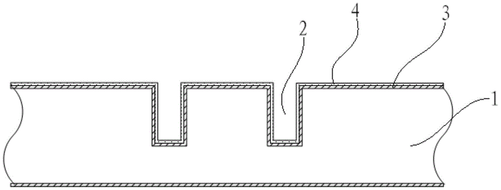 Carrier structure with side pads and manufacturing method thereof