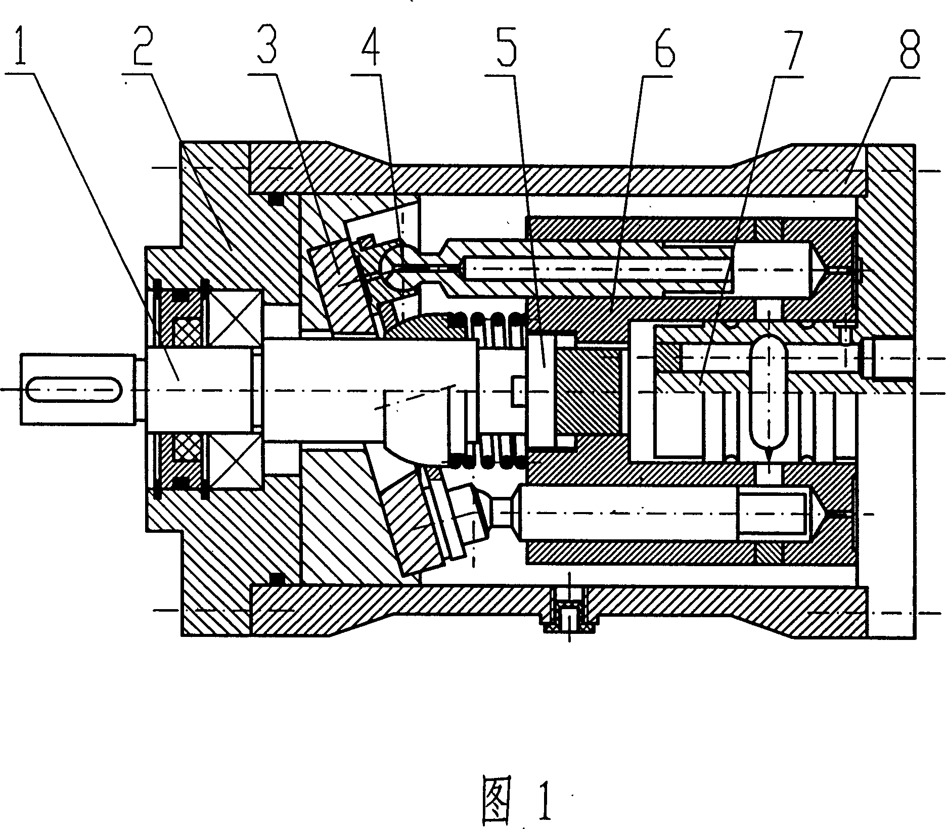 Axial plunger pump