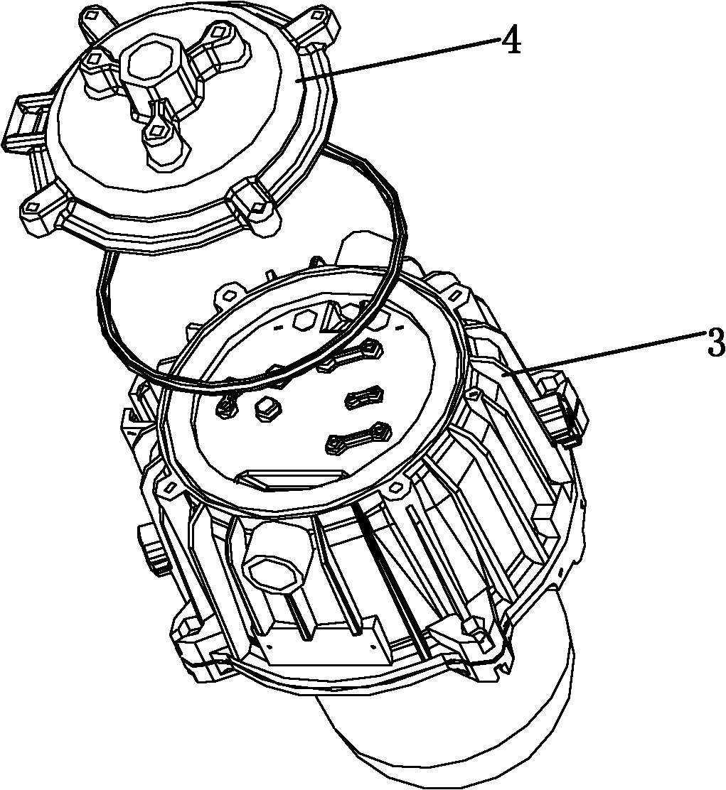 Anti-falling seal ring and corresponding lamp seal structure