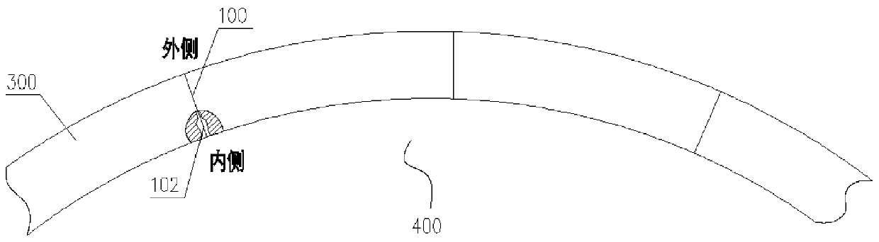 Segment joint water leakage treatment method of shield tunnel in operation period