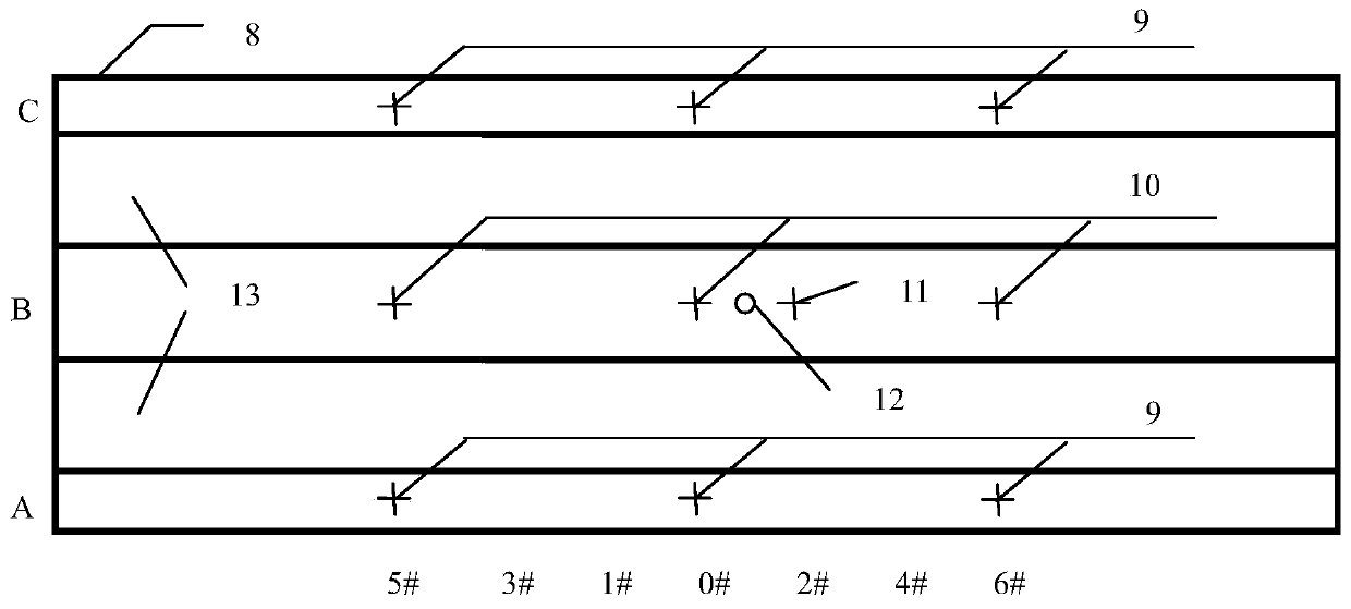 Testing device and testing method for recognizing weld defects of orthotropic steel bridge deck slab