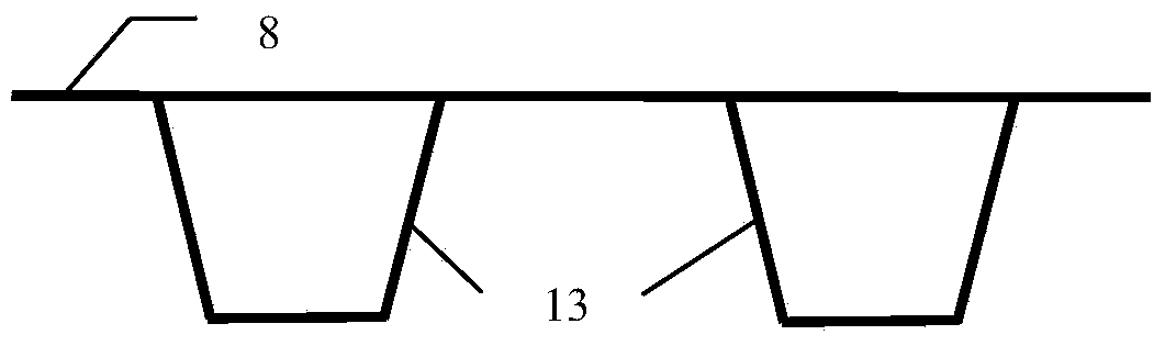 Testing device and testing method for recognizing weld defects of orthotropic steel bridge deck slab