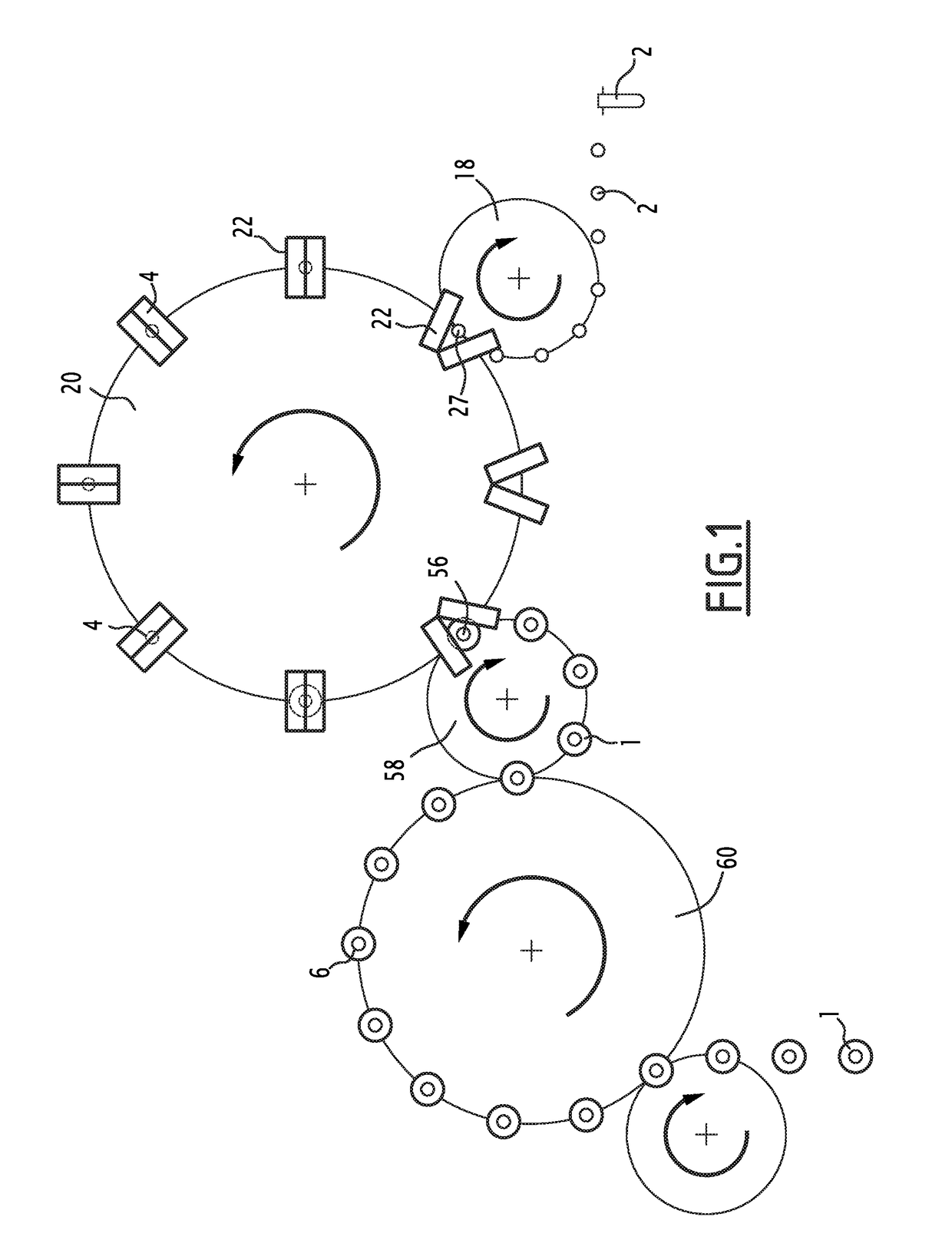 Method for forming and filling a container with an end product comprising a concentrated liquid