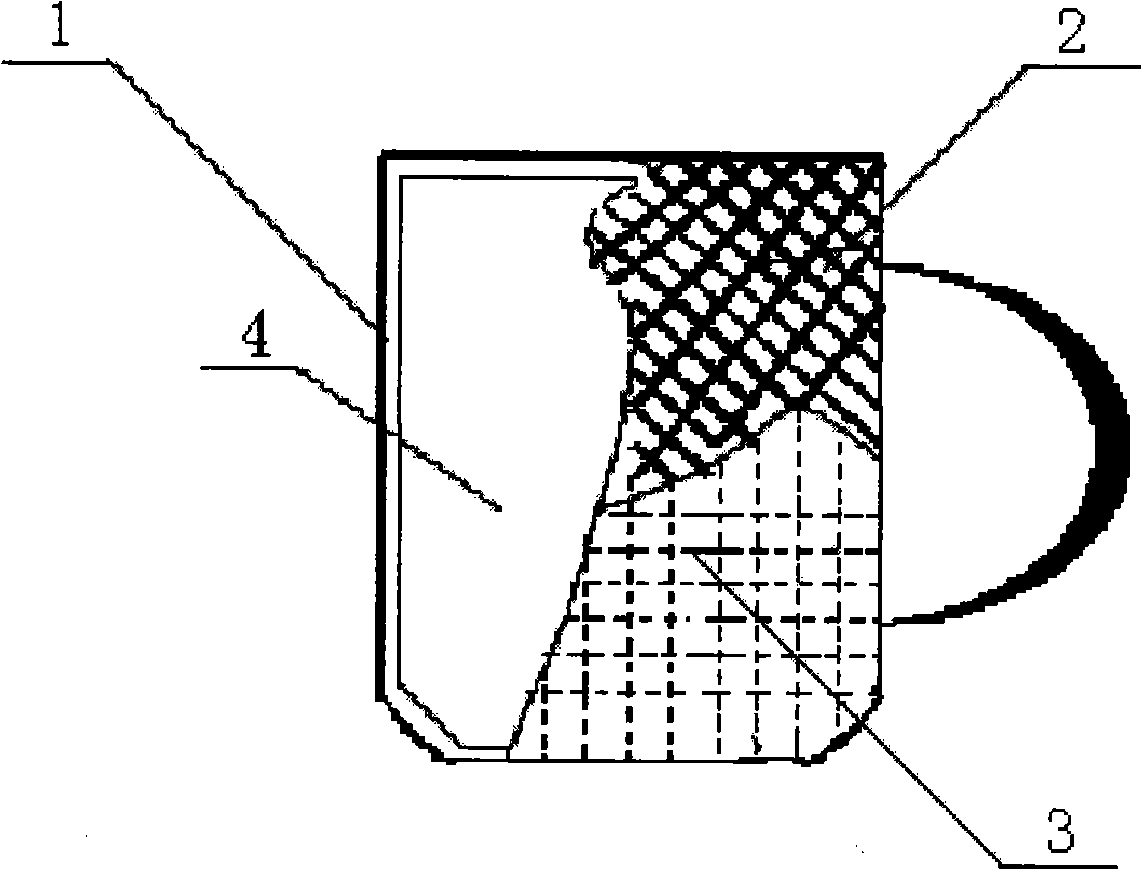 High temperature lead-free glaze health cup and its production technique