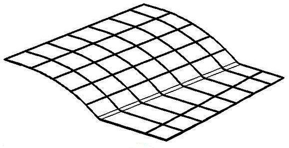 Complex molded surface pneumatic loading superplastic forming diffusion bonding method