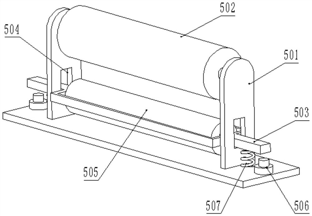 Mulching film laying device for crop heat preservation in agricultural production