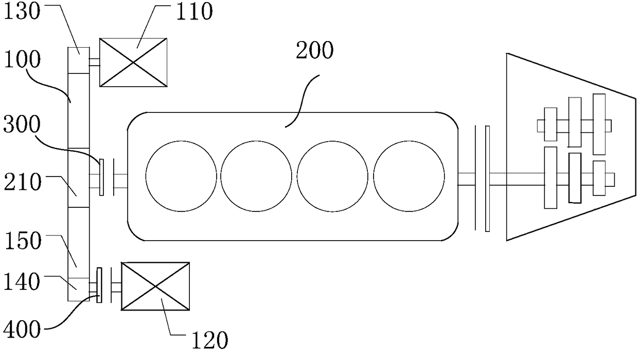 Micro hybrid power system and control method