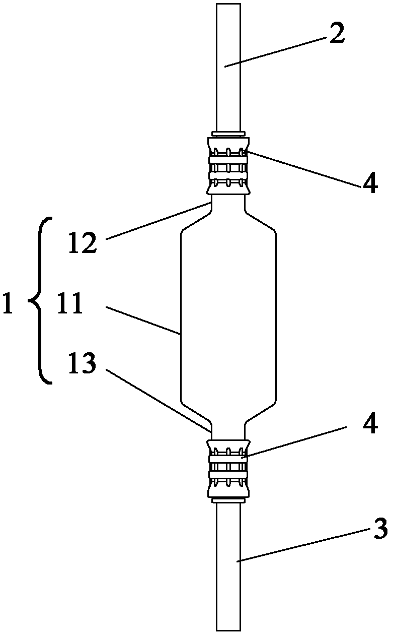 Silencer and air conditioner comprising same