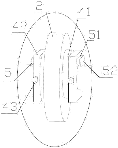 a traction wheel