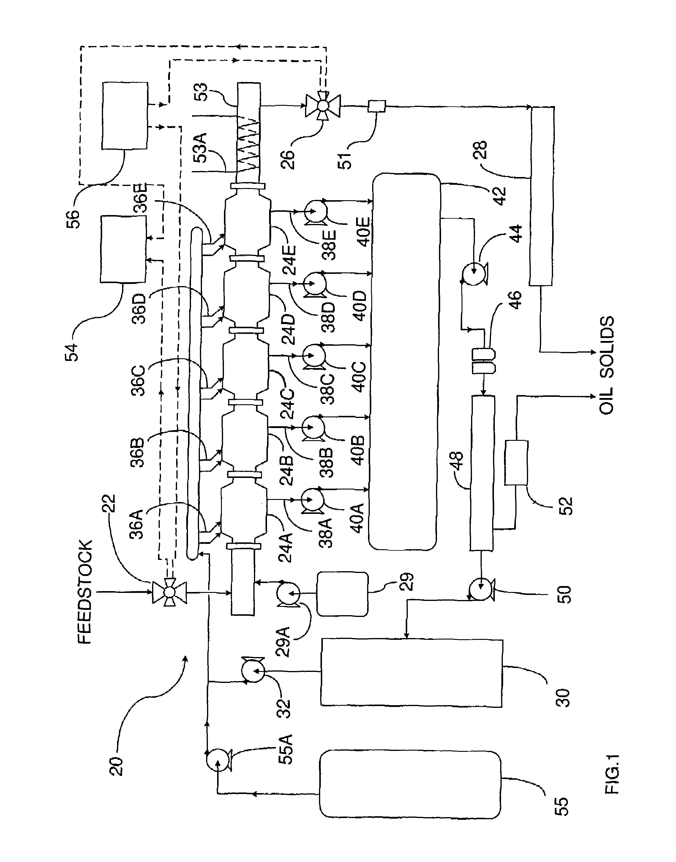 Method and apparatus for removing solute from a solid solute-bearing product