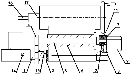 A CNC lathe tailstock automatic feed control method capable of controlling drilling depth