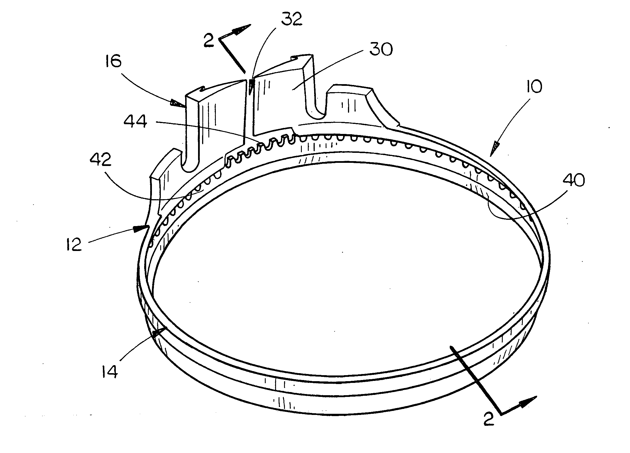 Molded plastic and metal combination cutting blade