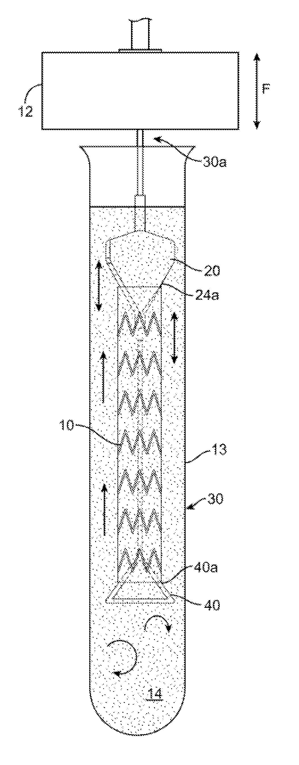 Stent holder having a reduced profile