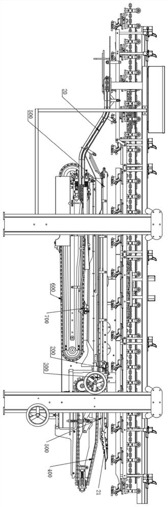 Full-leg cutting machine