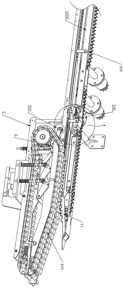 Full-leg cutting machine