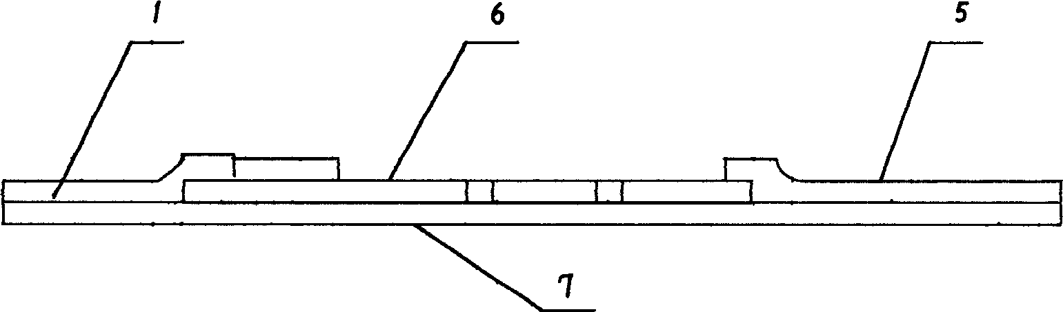 Verifying test paper of chloromycetin gel by gold method and production thereof