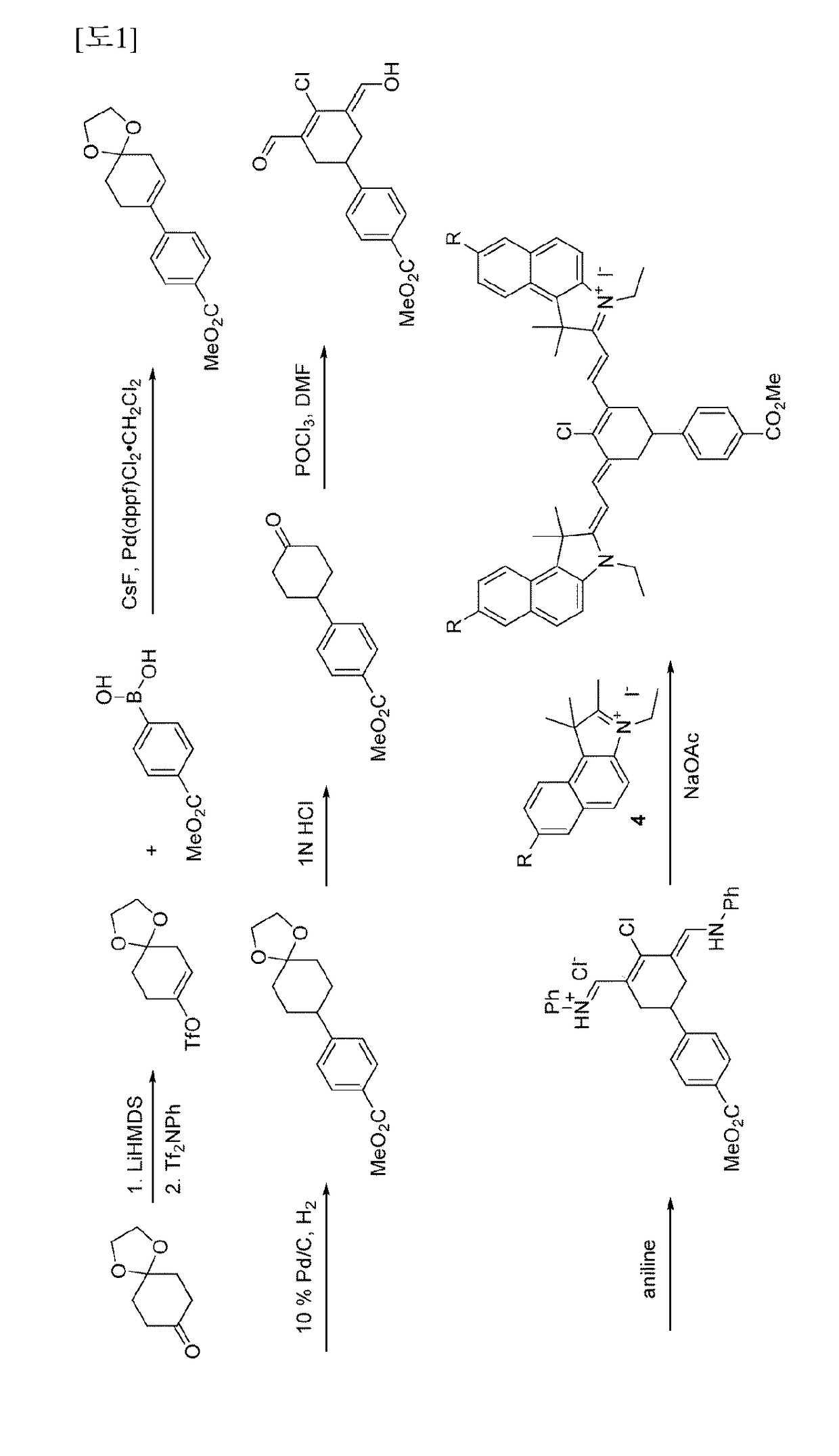 Novel organic compound, near-infrared fluorescent constant medium containing same, and method for nano-granulating constant medium