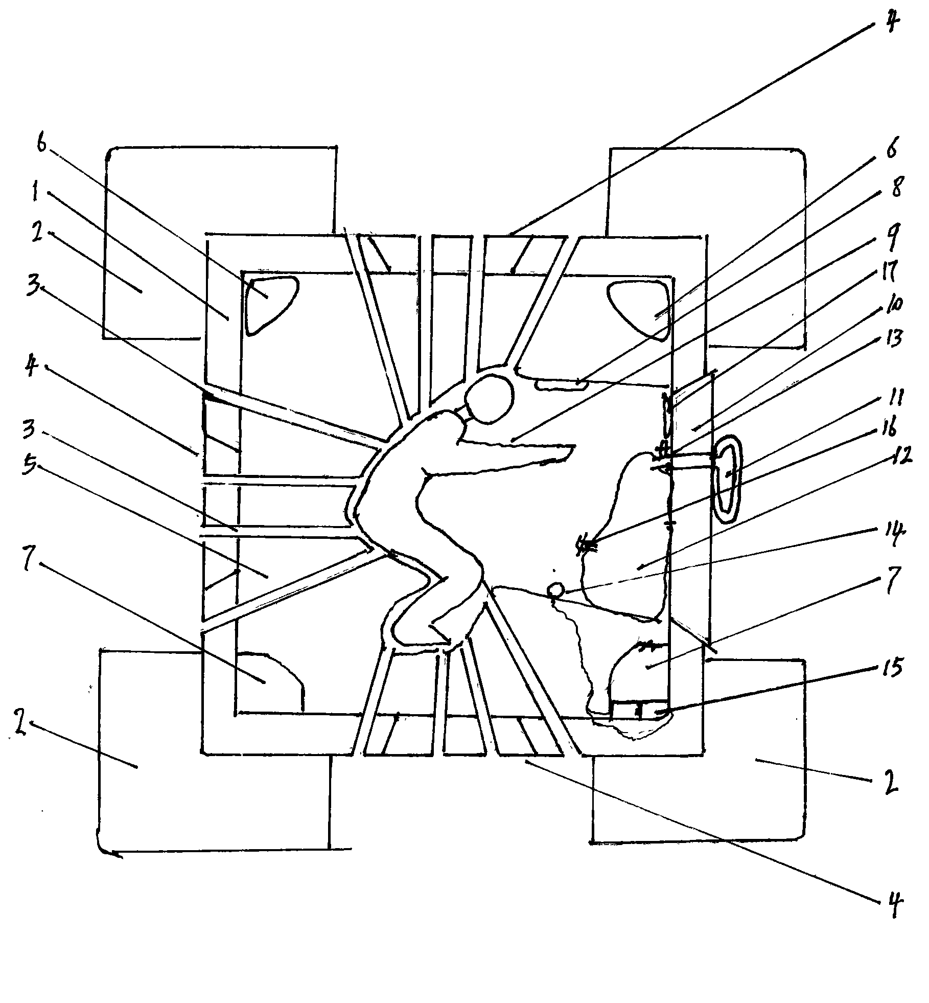 Seismic escape cabin