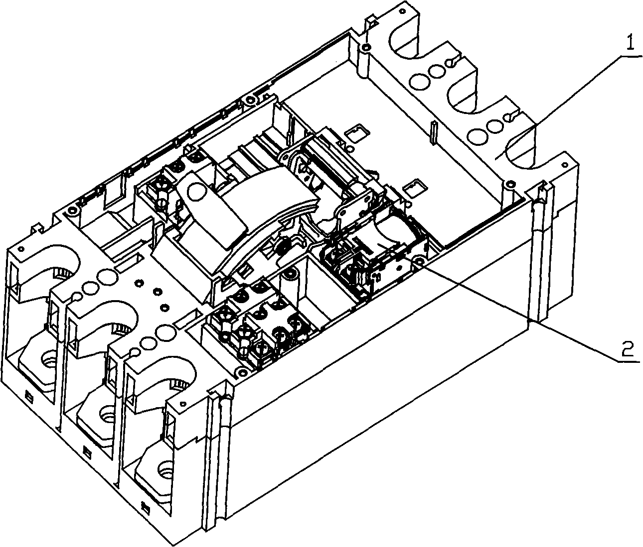 Release armature of an electromagnetic release