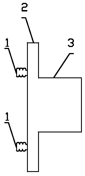 A reserved cable device for opgw terminals in ultra-high voltage substations