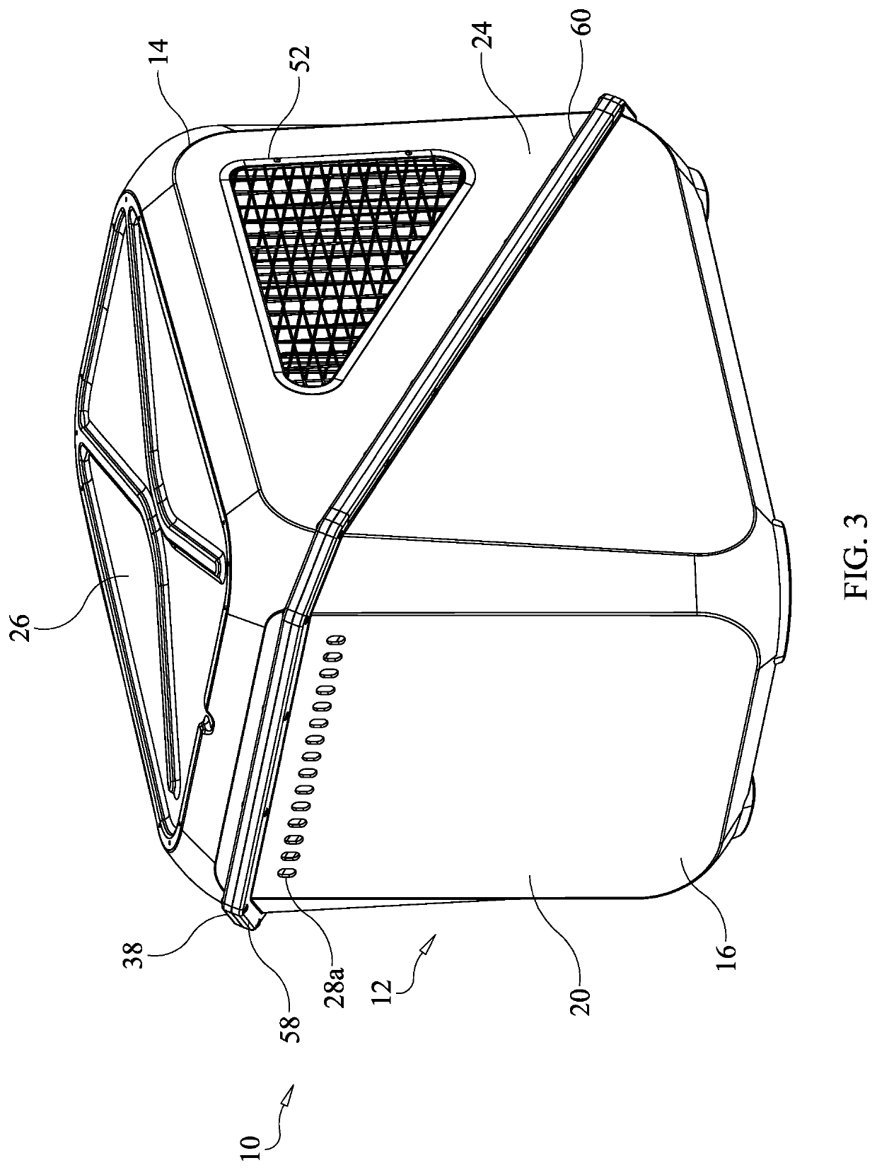 Pet kennel and method of construction