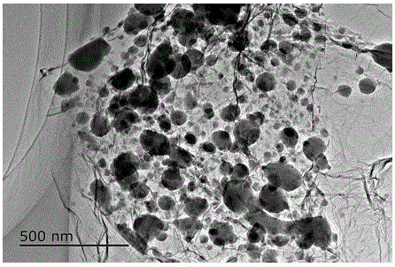 Graphene aerogel loaded lithium iron phosphate porous composite material and preparation method thereof