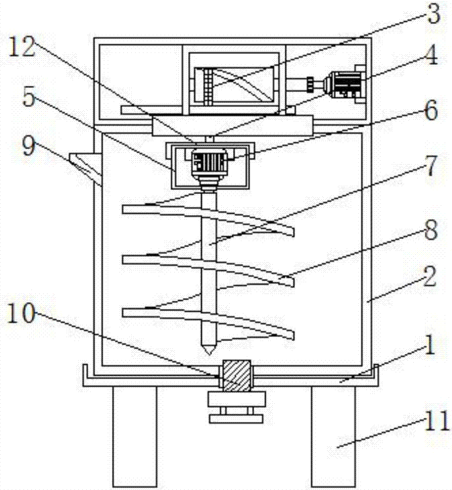 Efficient cement mixing device