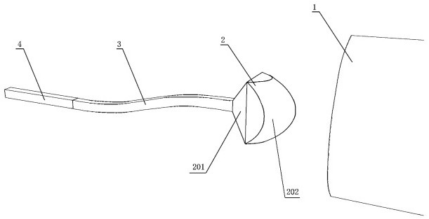 Waveguide-to-optical fiber three-dimensional polymer horizontal lens coupler