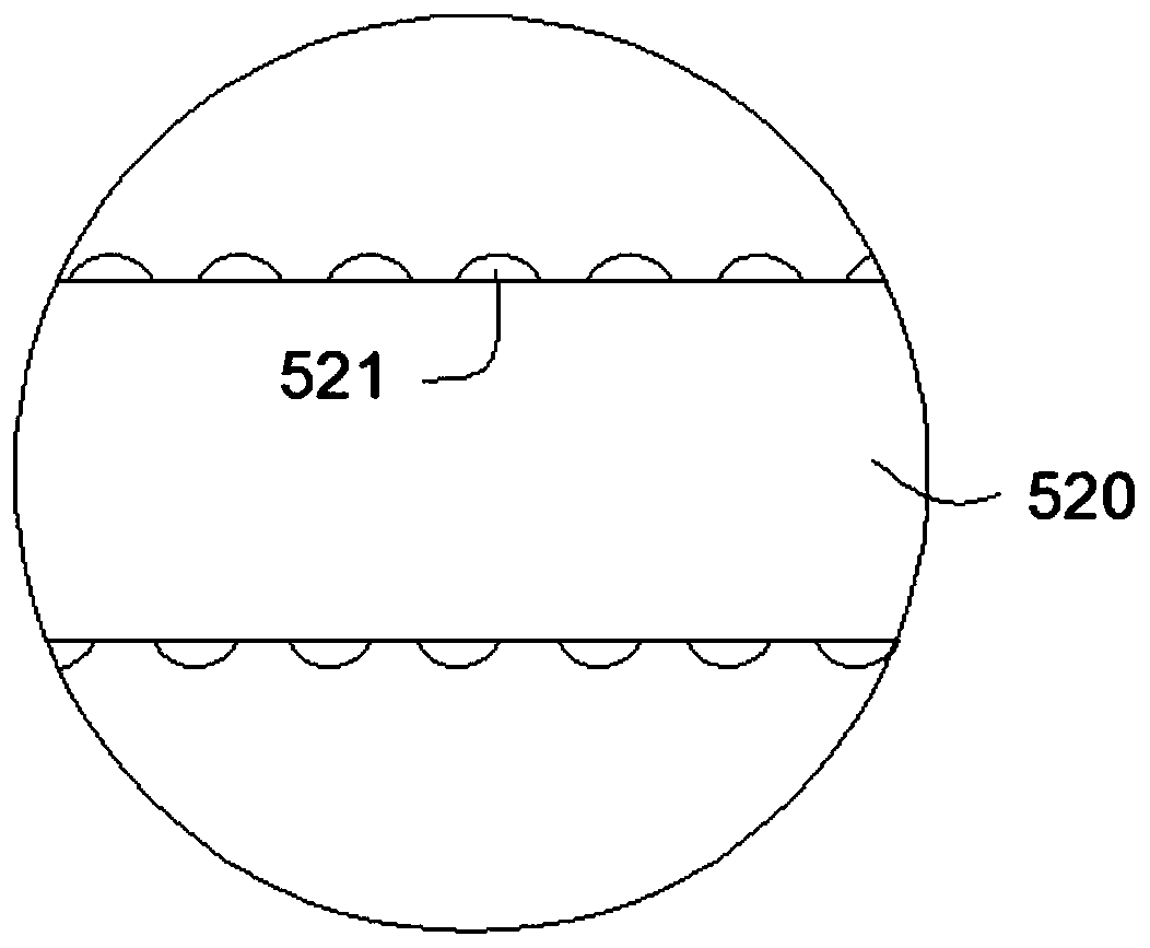 Chinese bacon slicing device capable of achieving automatic loading and unloading